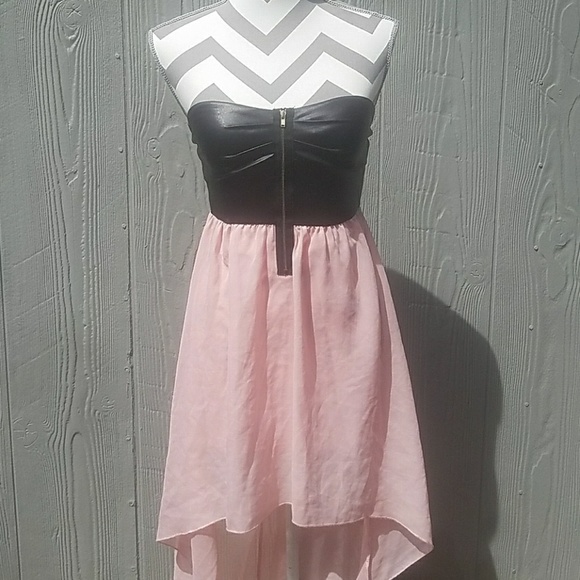 Strapless high low dress - Picture 1 of 3