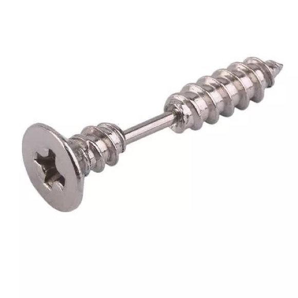 Screw unisex earrings - Picture 3 of 7