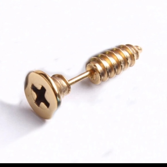 Screw unisex earrings - Picture 5 of 7