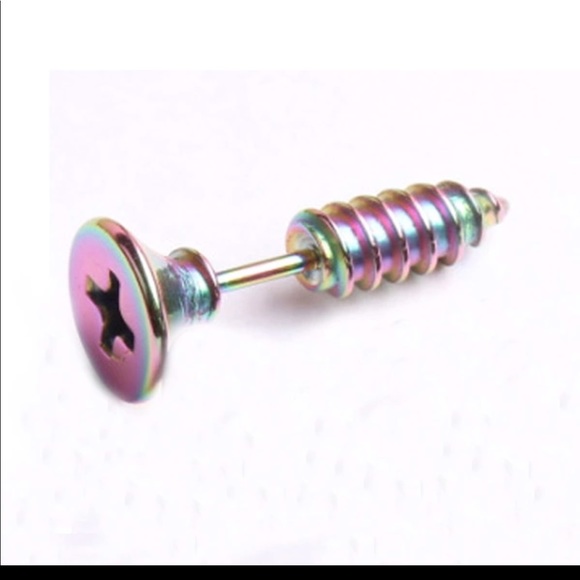 Screw unisex earrings - Picture 7 of 7