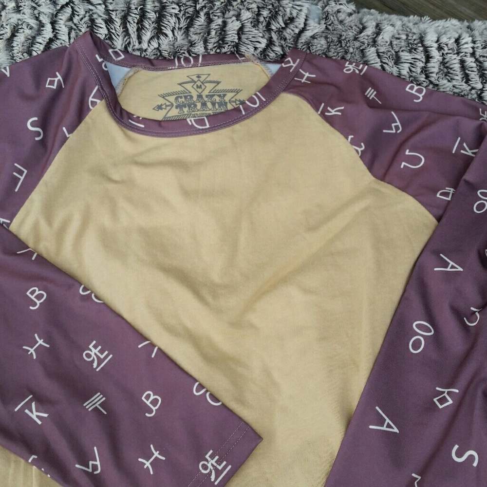 Crazy Train Baseball Tee