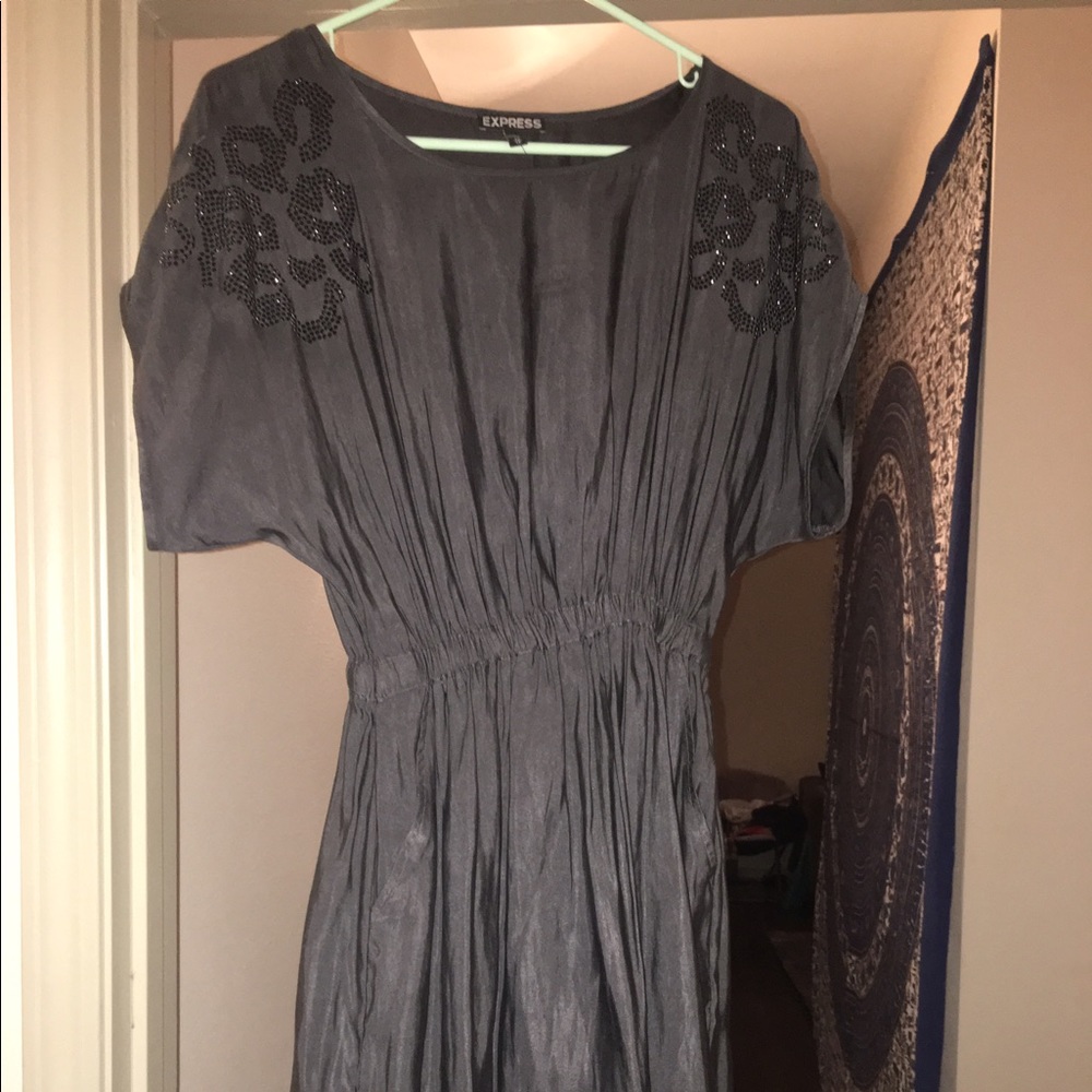 Express XS suede dress