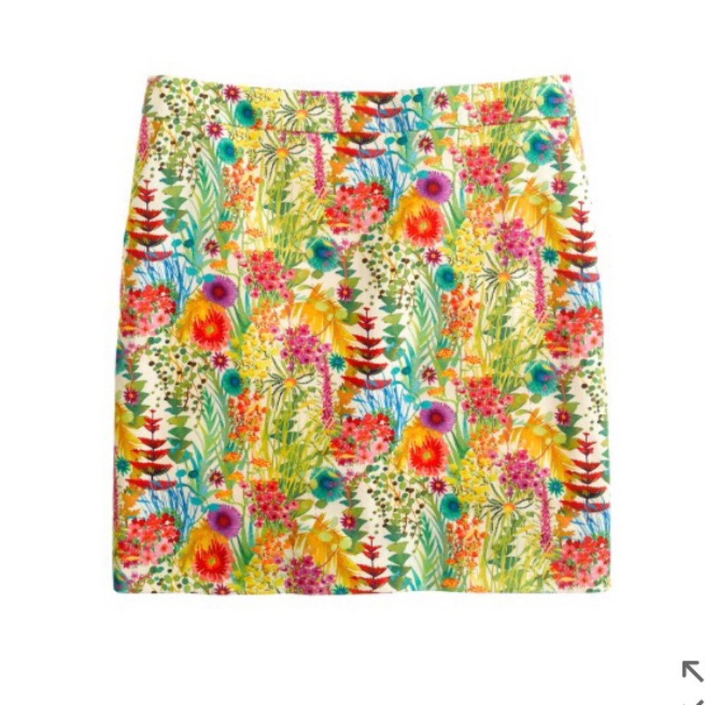 Liberty of London x J. Crew mini skirt