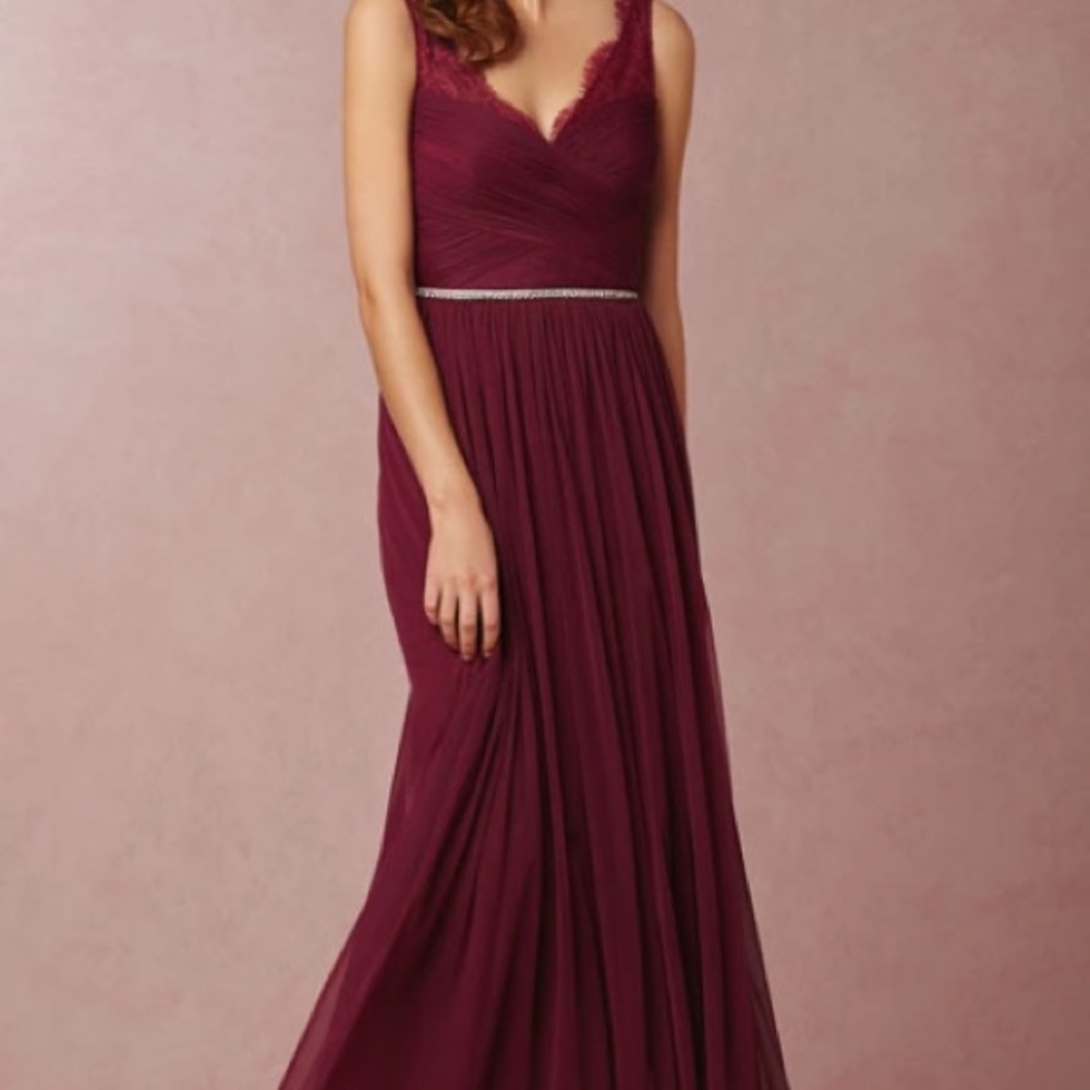 Wine Bridesmaids/Prom Dress