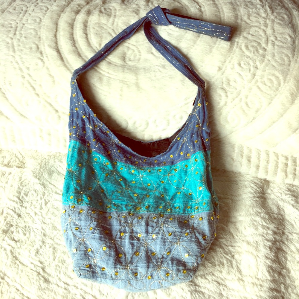 Sequined bag