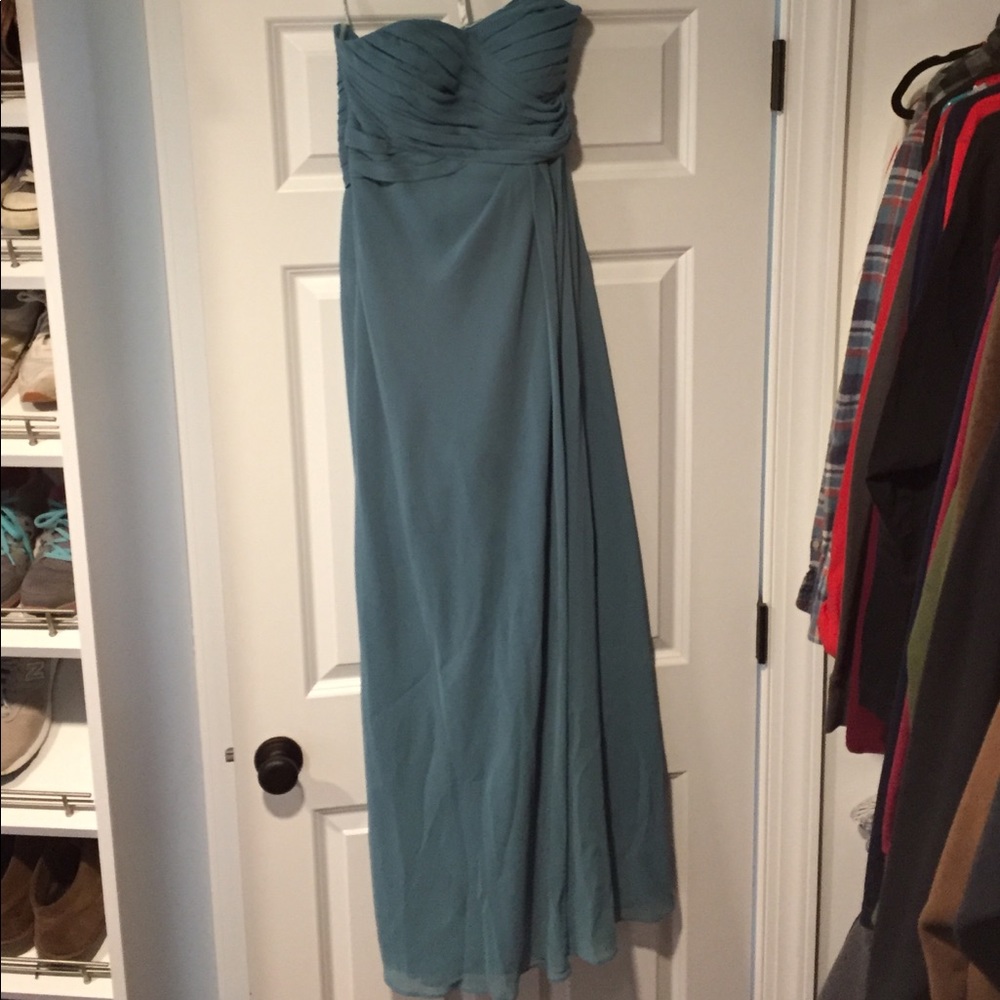 Bill Levkoff dress strapless dress.