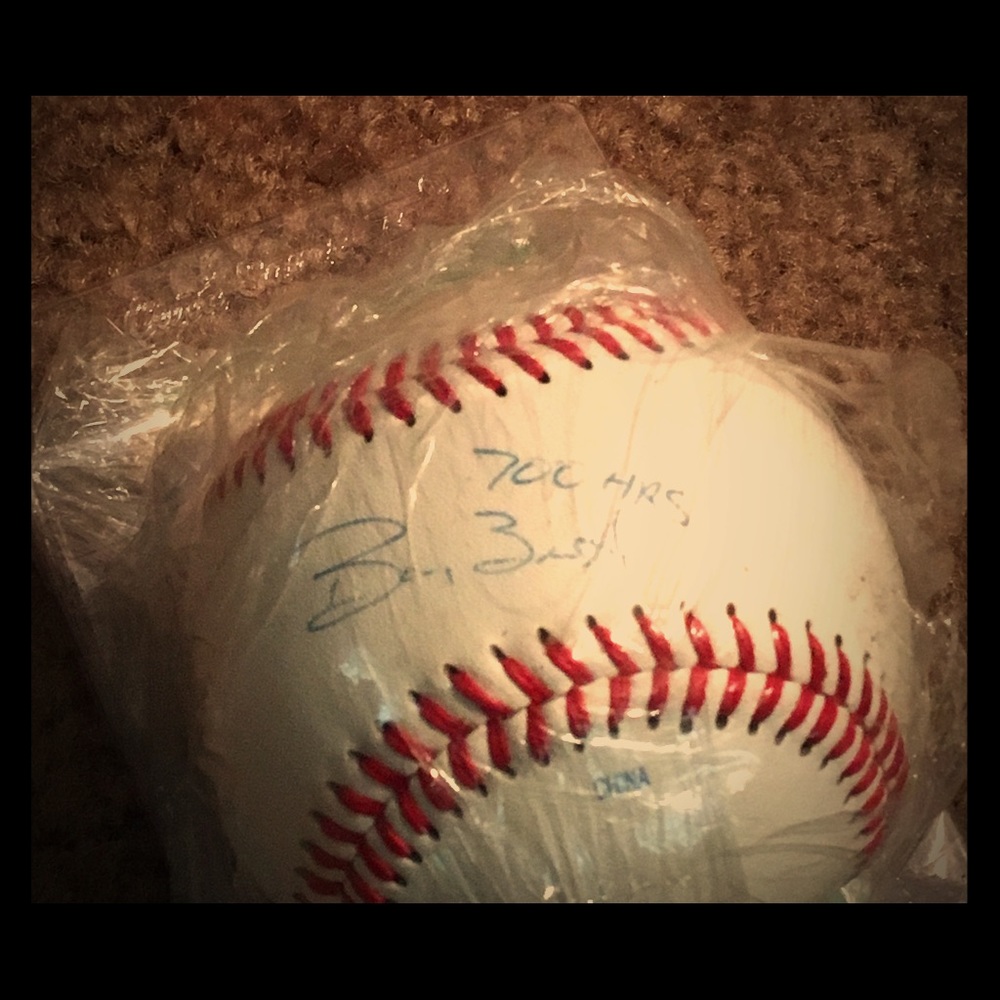 Autographed Barry Bonds Baseball w/ Cerification