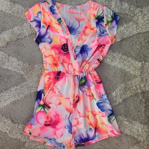 A3 Design Other - Boutique Floral Romper