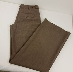 Express Design Studio editor fit brown dress pants