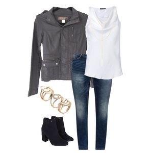 Angel Kiss • Gray Utility Jacket