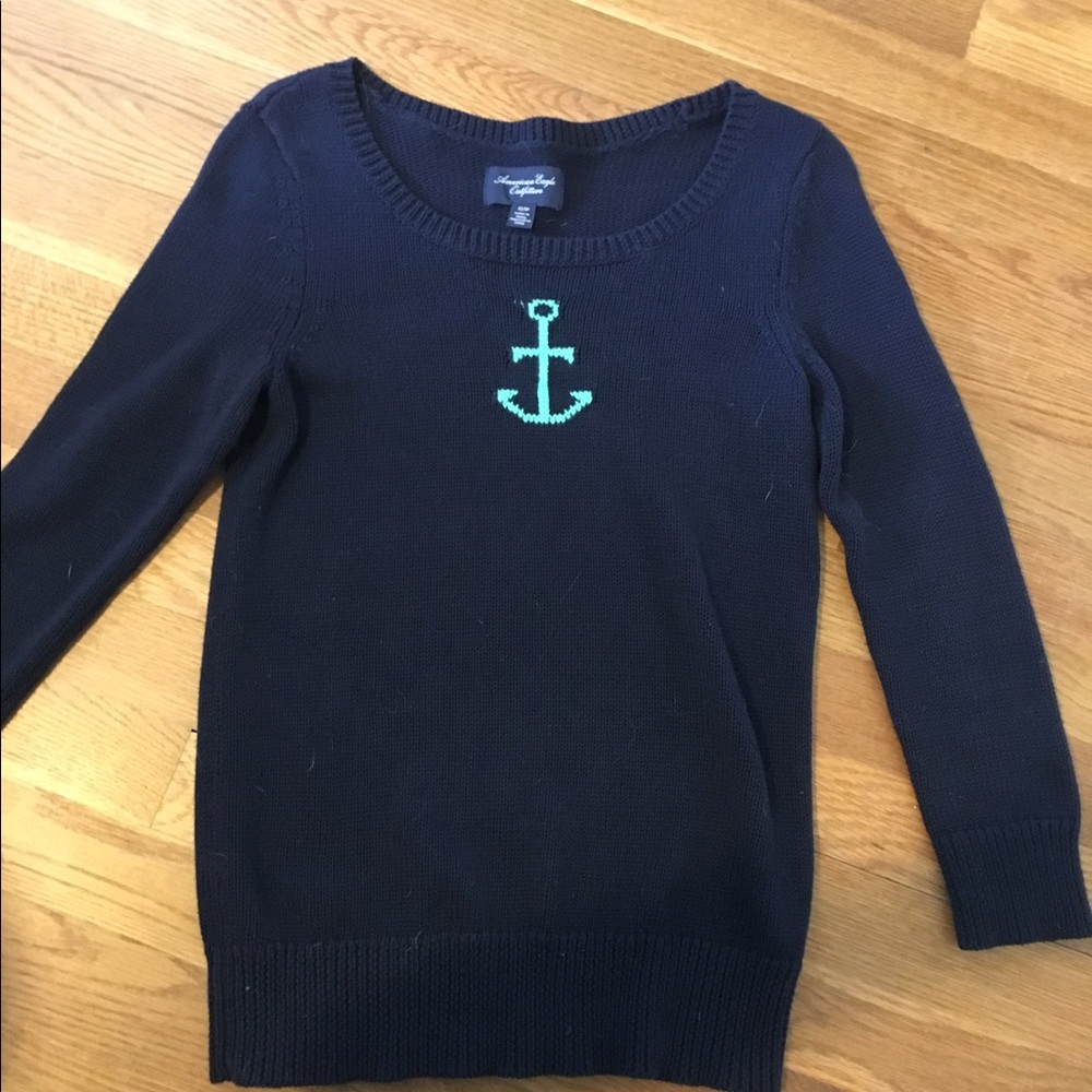American eagle anchor sweater
