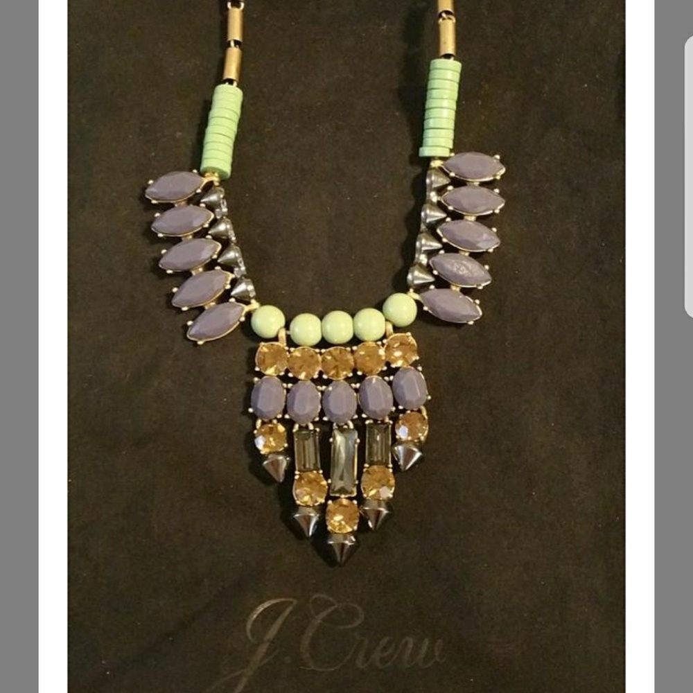 J Crew crystal necklace