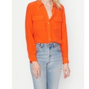 Equipment Femme Signature Silk Blouse