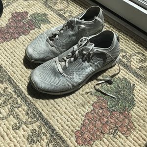 Women's grey Nike gym shoes