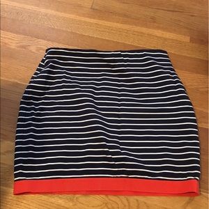 Ann Taylor striped skirt