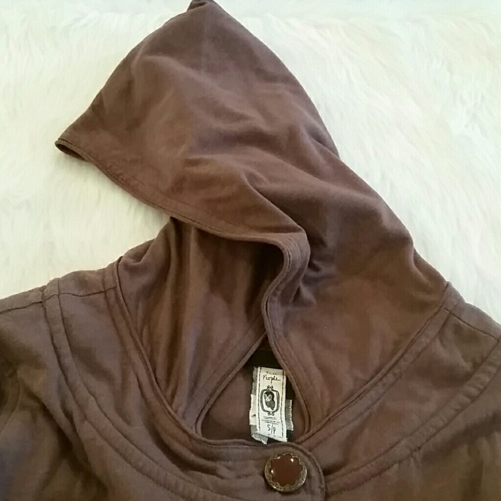 ✨HP✨ Free People swing hooded jacket - Picture 3 of 3