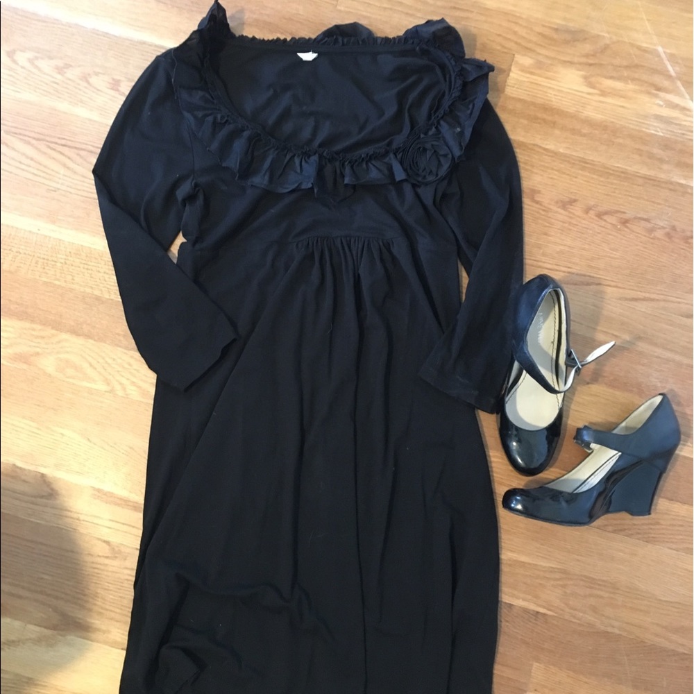 J. Crew black dress