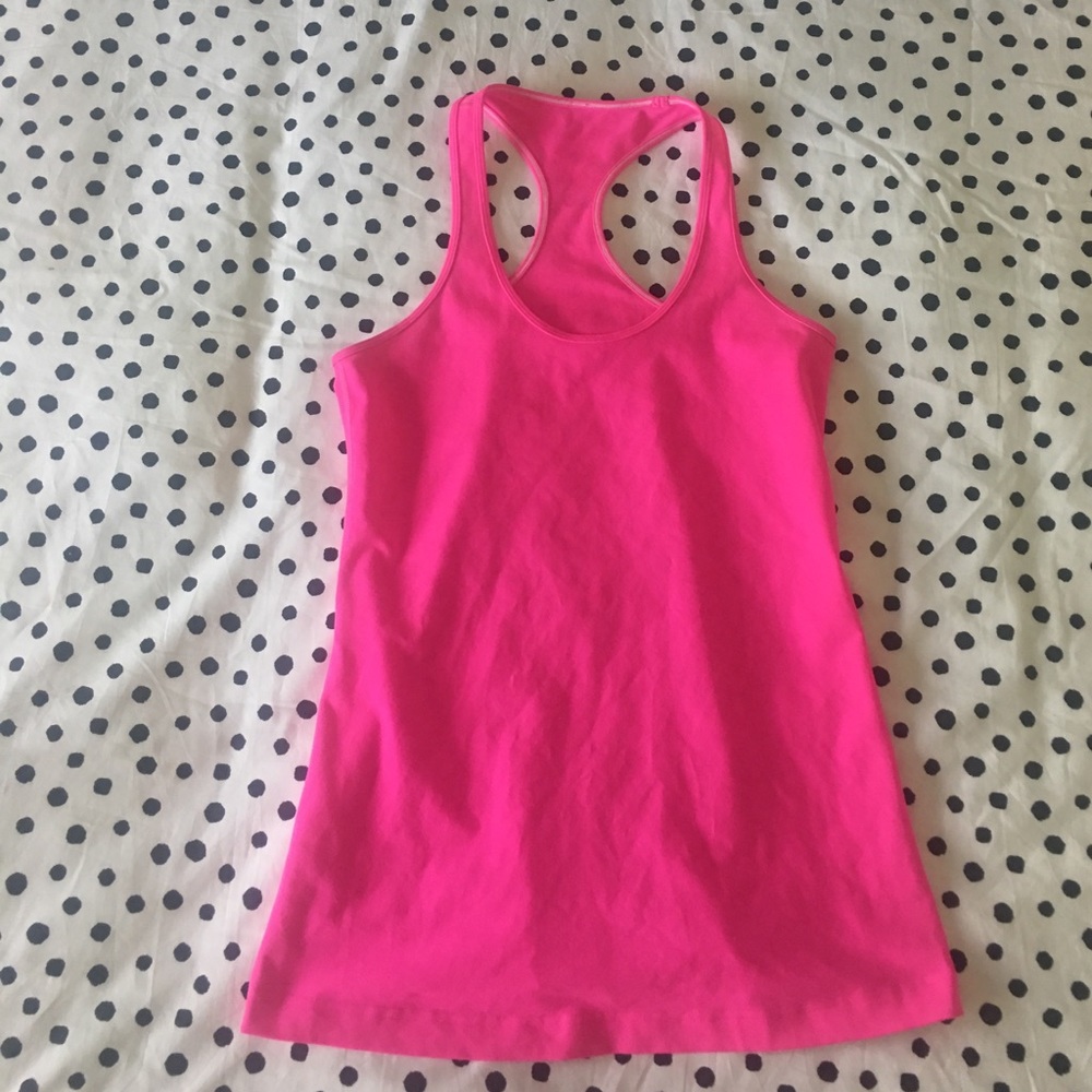 Lululemon Hot pink 💕💕💕 Cool Racerback Tank