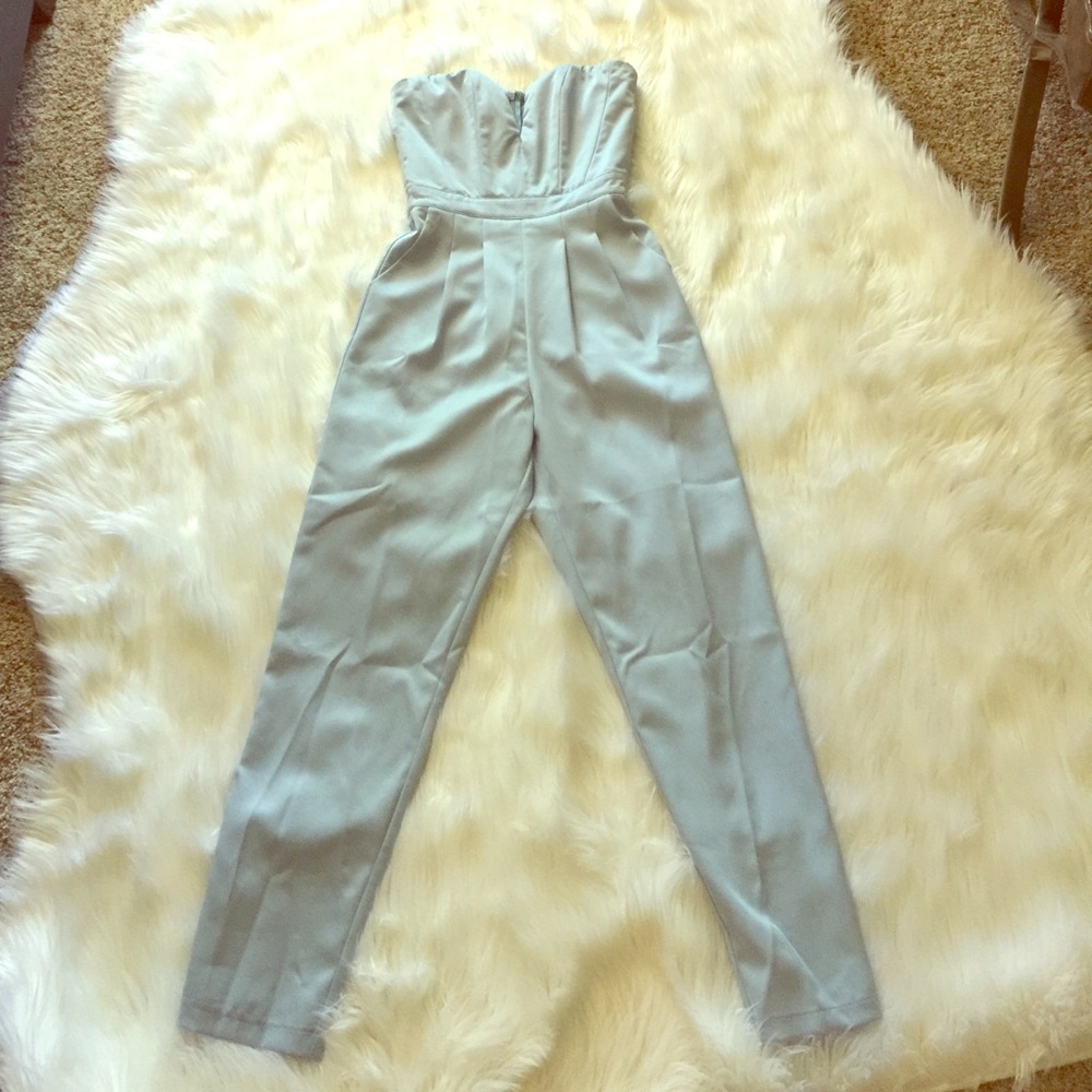 Sky Blue Jumpsuit