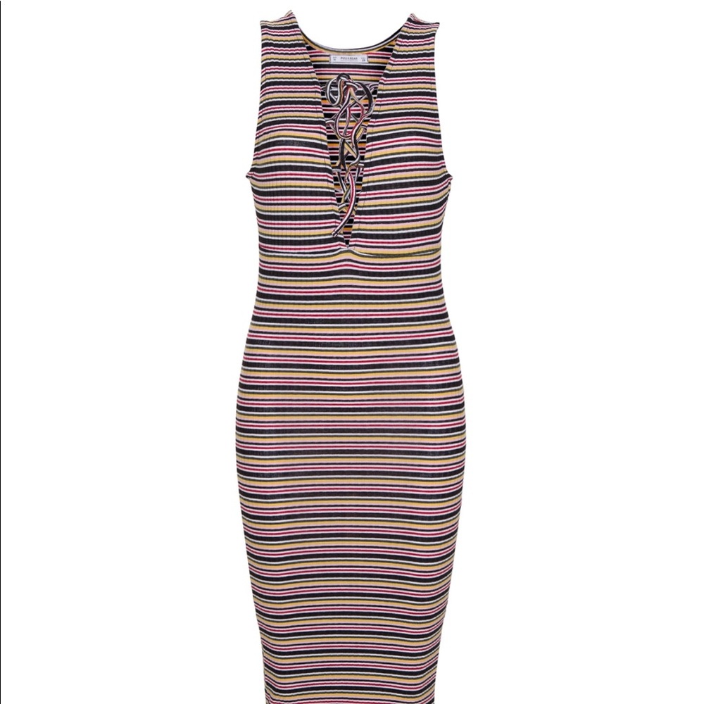 PULL&BEAR Midi Bodycon Dress