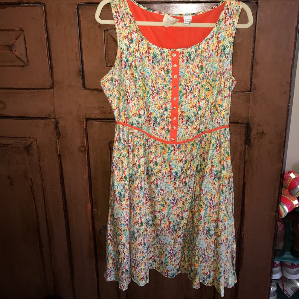 Colorful miss me dress