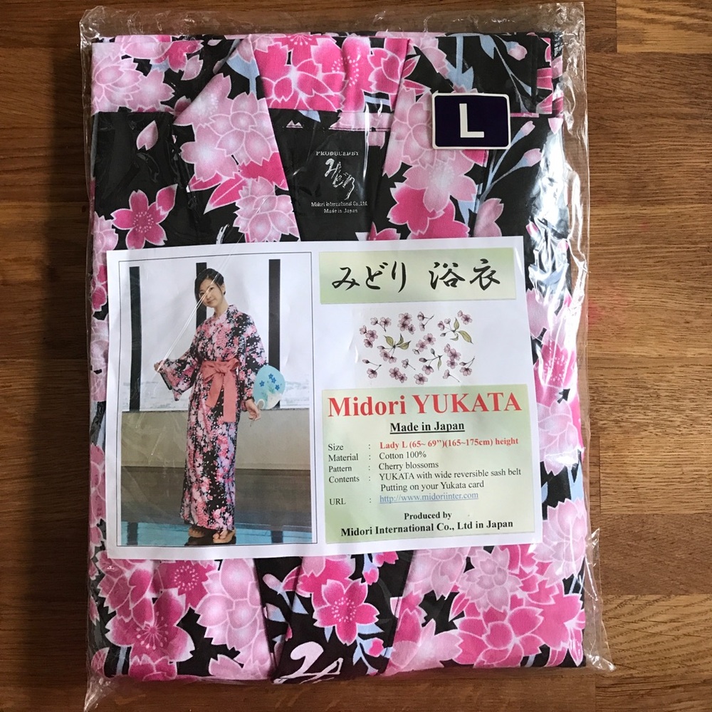 Authentic Japanese Midori YUKATA