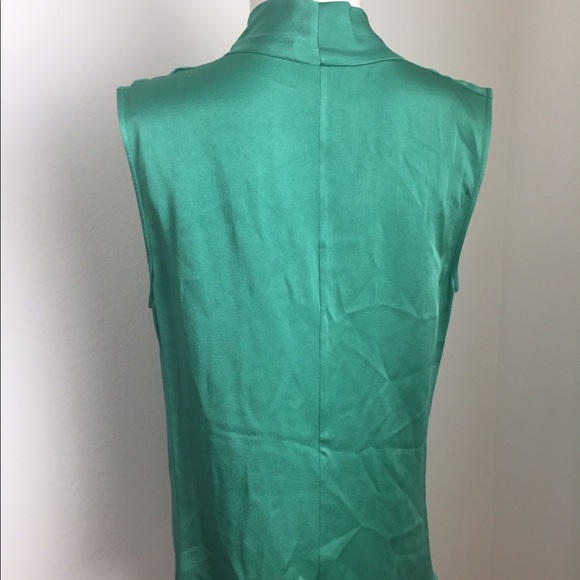 BUNDLED Theory Green Cowl Neck Top - Picture 4 of 6