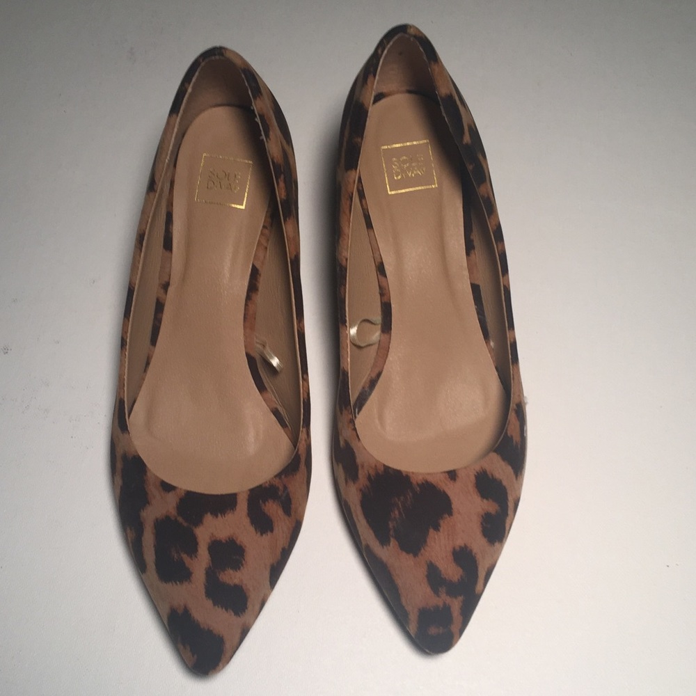 Leopard Kitten Heels
