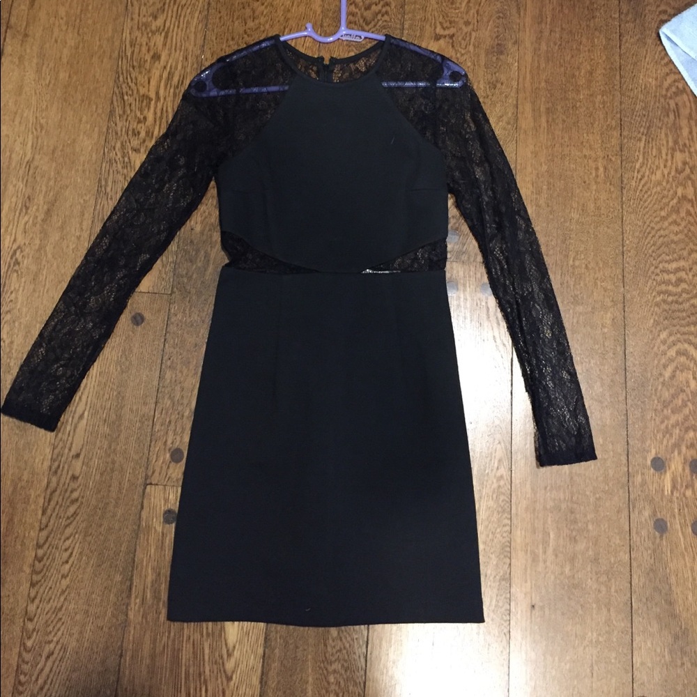 BCBG black long sleeve dress. New with tags!
