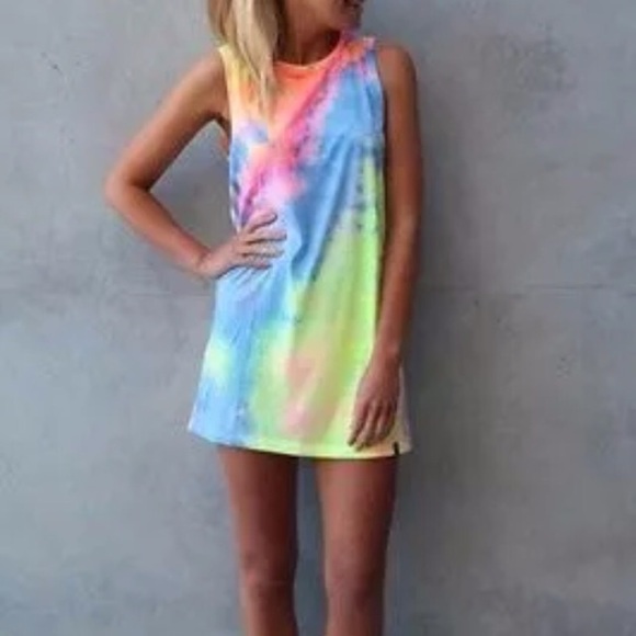 💕Tie-Dye Cover-Up Dress - Picture 2 of 3