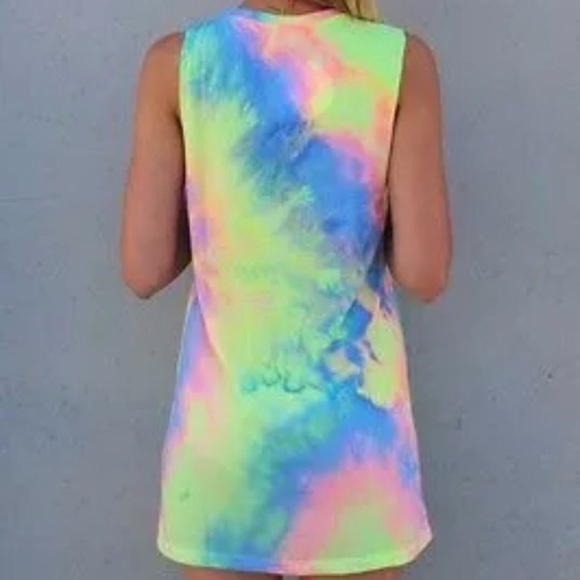💕Tie-Dye Cover-Up Dress - Picture 3 of 3