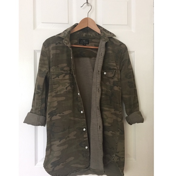 Lucky Brand Jackets & Blazers - Boyfriend camouflage jacket