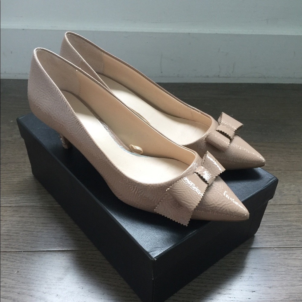 Zara Bow Kitten Heels