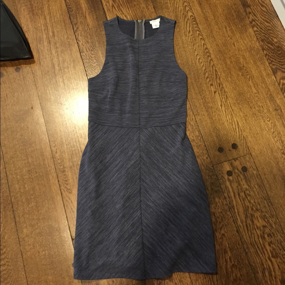 Stone blue sleeveless dress