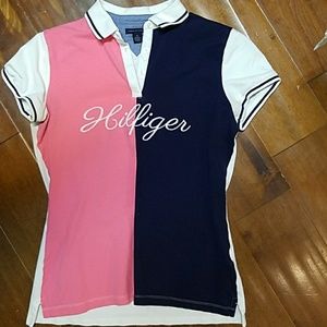 Tommy Hilfiger Women's Knit Color-Bloc Polo
