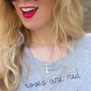 Rebecca Minkoff Jewelry - Rebecca Minkoff rose gold plated arrow necklace Rebecca Minkoff Jewelry - Rebecca Minkoff rose gold plated arrow necklace