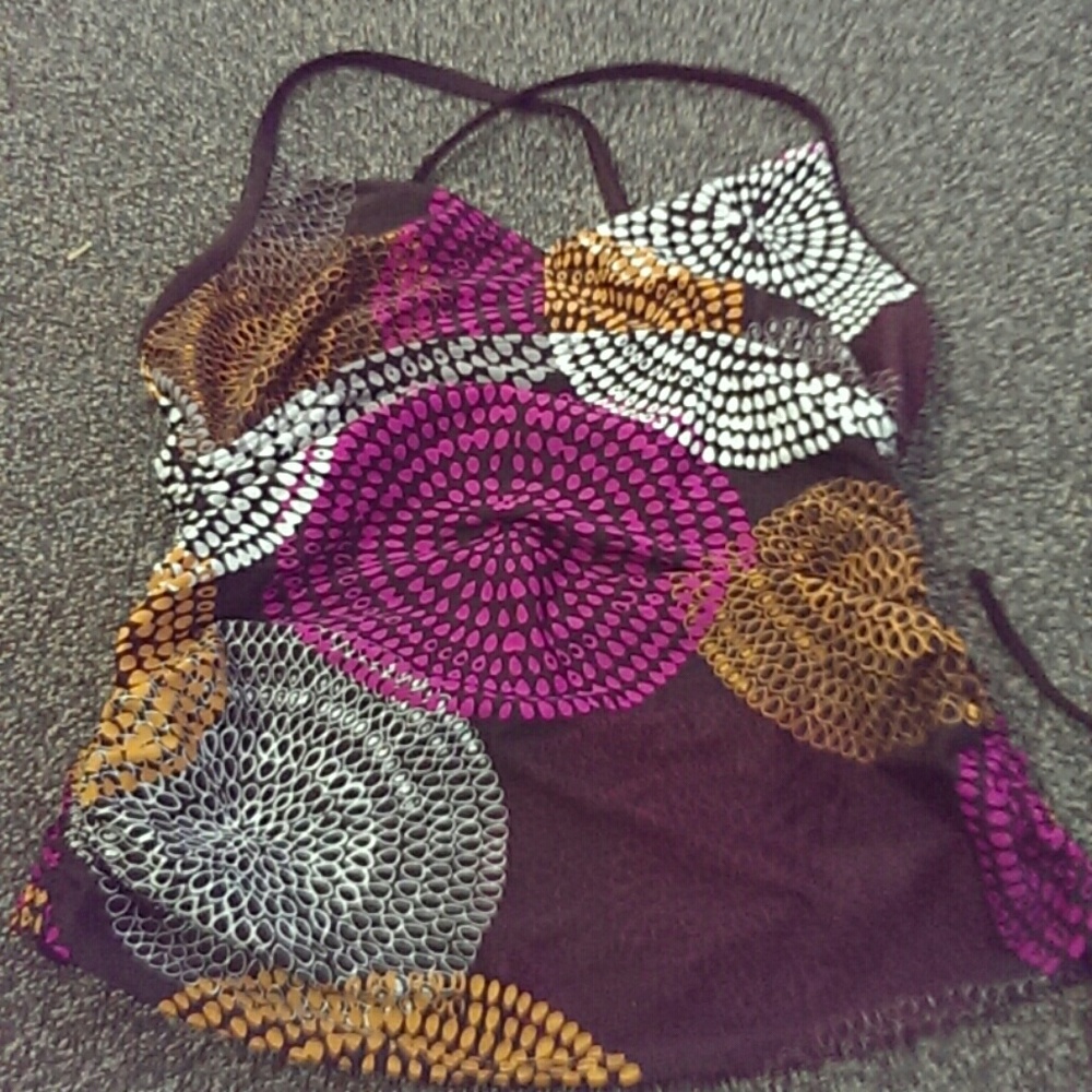 Bathing suit top or even a work out top