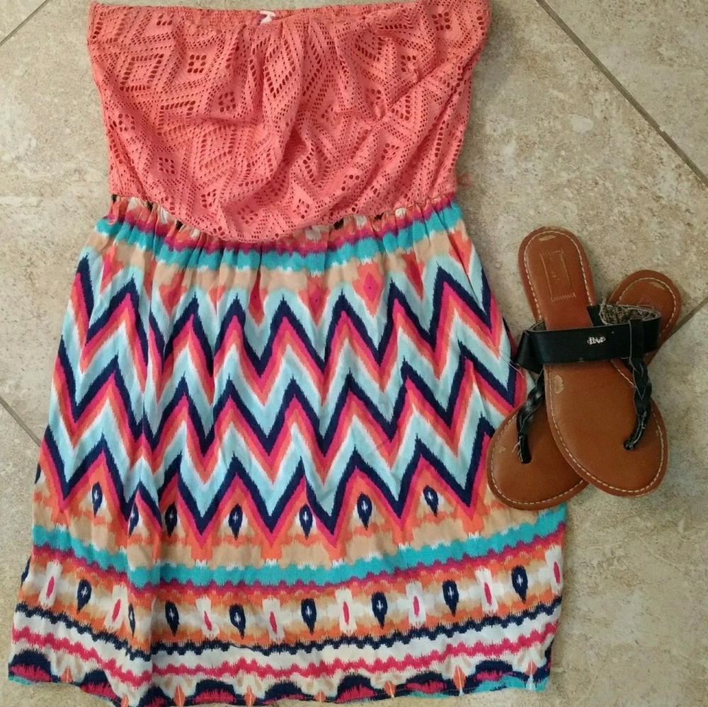 $8! lace tribal dress