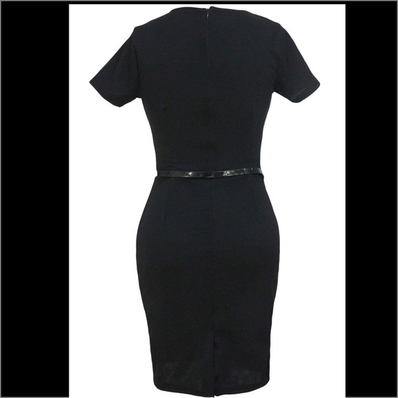 🔥LAST🔥Casual Belted Midi Dress - Picture 2 of 2