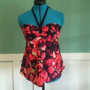 Liz Lange maternity swim top