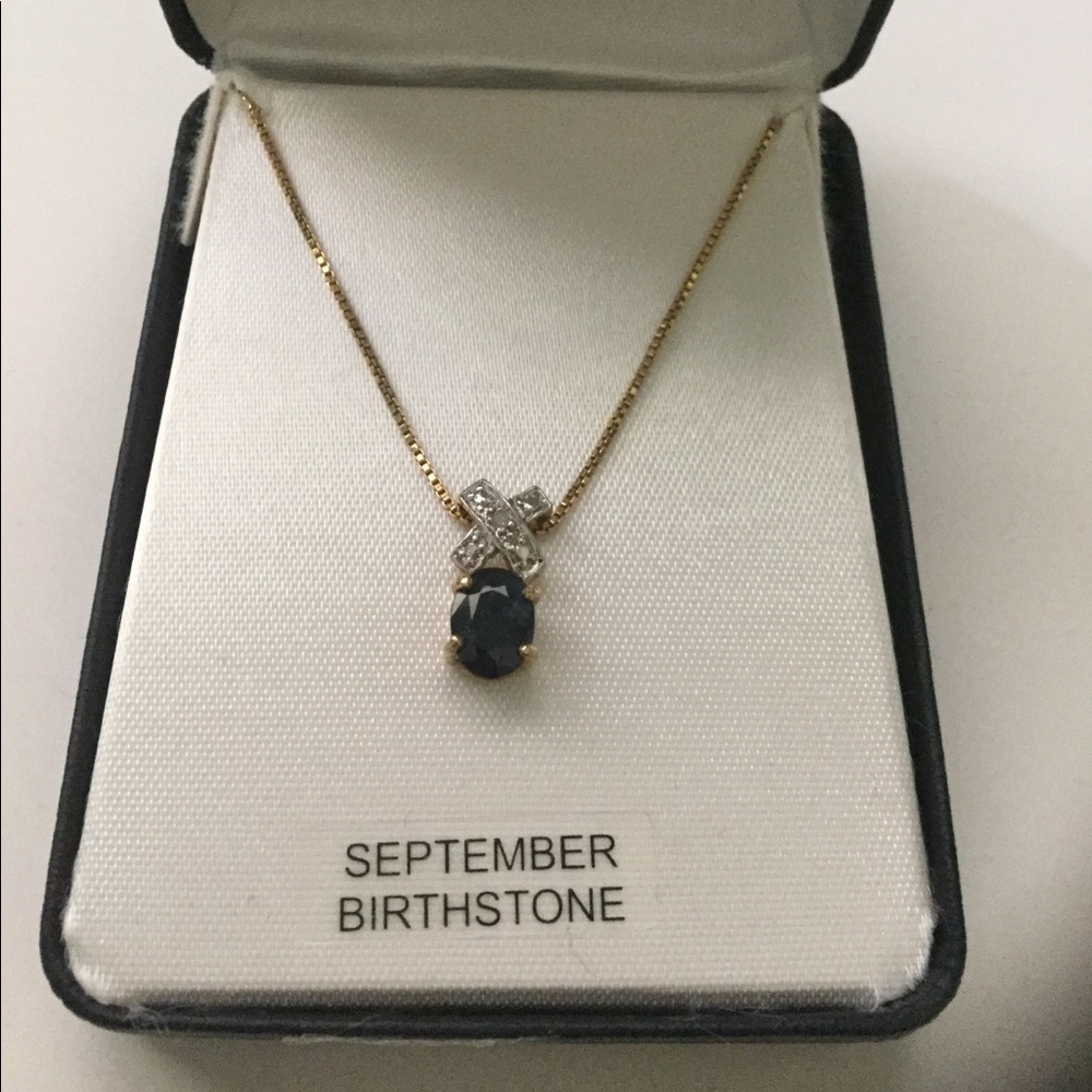 September Birthstone necklace💙 - Picture 2 of 5