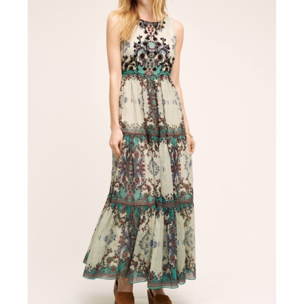 Anthropologie Madera Maxi Dress