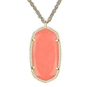 Beautiful Kendra Scott Rae Coral Melon Orange