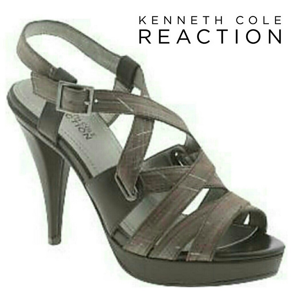 Kenneth Cole Reaction Peep Train LE Pumps
