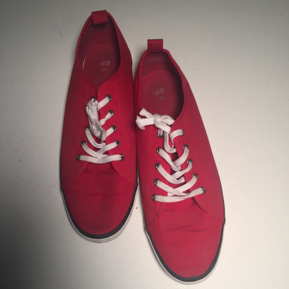 H&M Red Sneakers