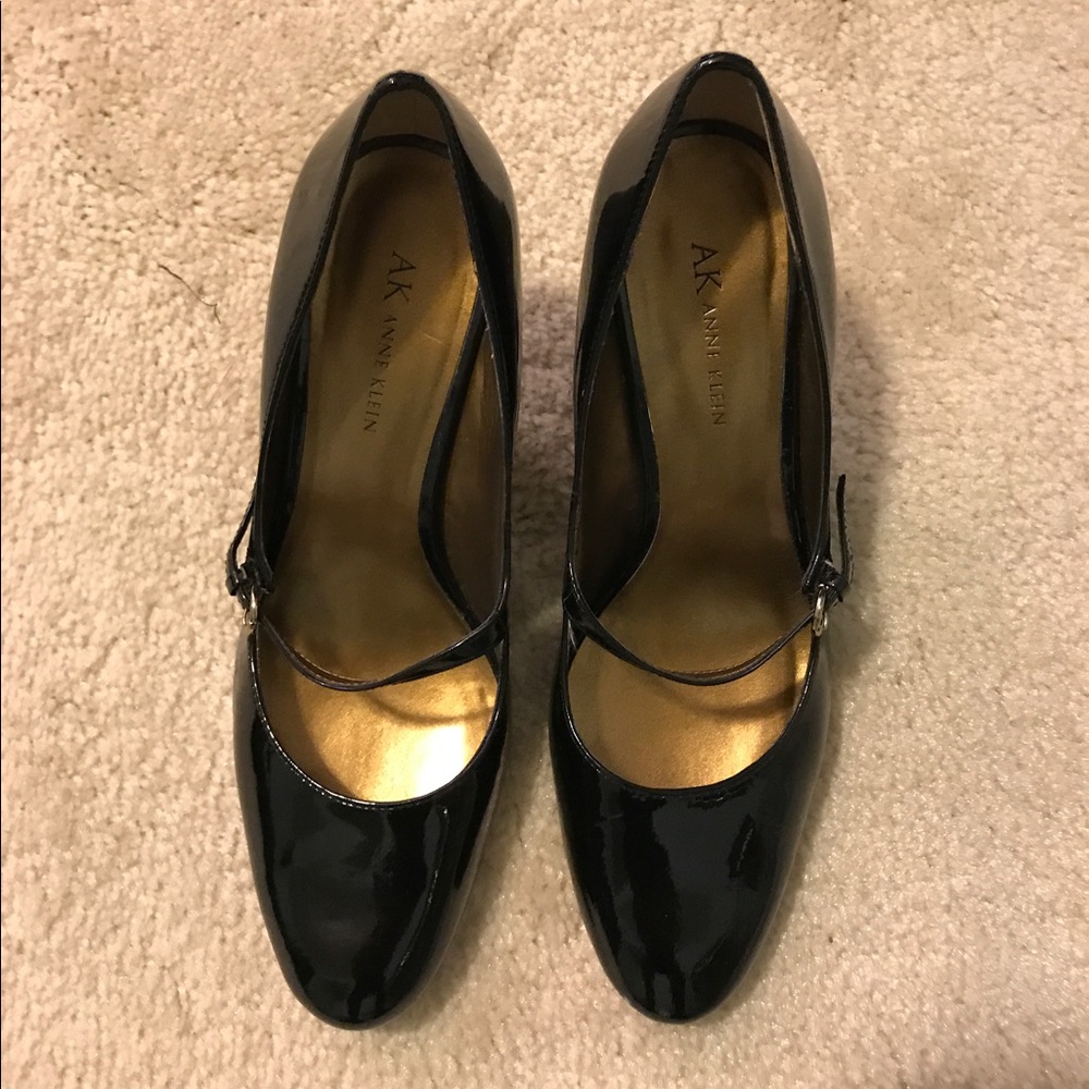 Anne Klein Patent Leather Mary Jane pumps