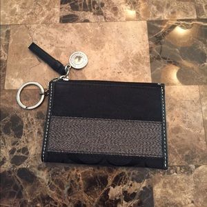Authentic Coach keychain wallet