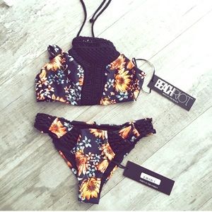 Beach Riot bikini with crochet