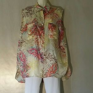 Silk blouse by Cabi
