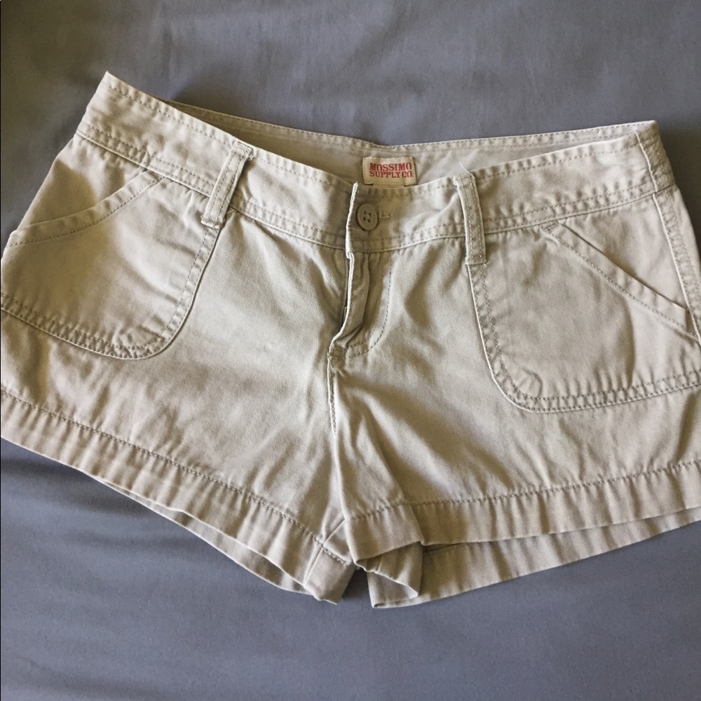 Khaki Shorts.